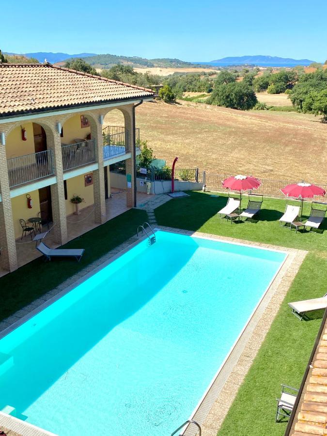 Hotel Ristorante Le Querciolaie Dei Ricci Fonteblanda Buitenkant foto