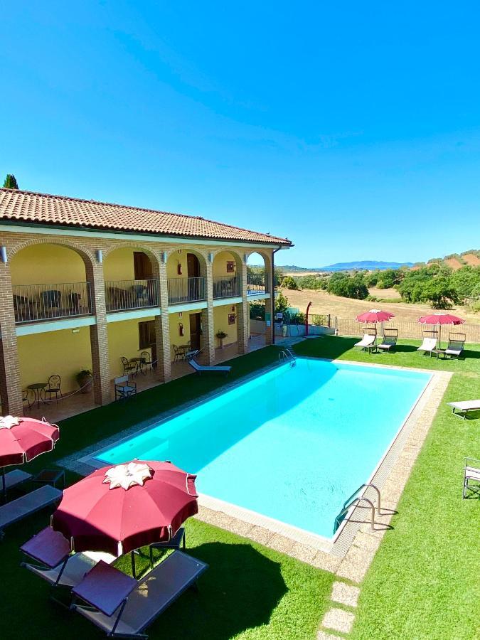 Hotel Ristorante Le Querciolaie Dei Ricci Fonteblanda Buitenkant foto