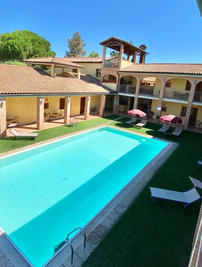 Hotel Ristorante Le Querciolaie Dei Ricci Fonteblanda Buitenkant foto