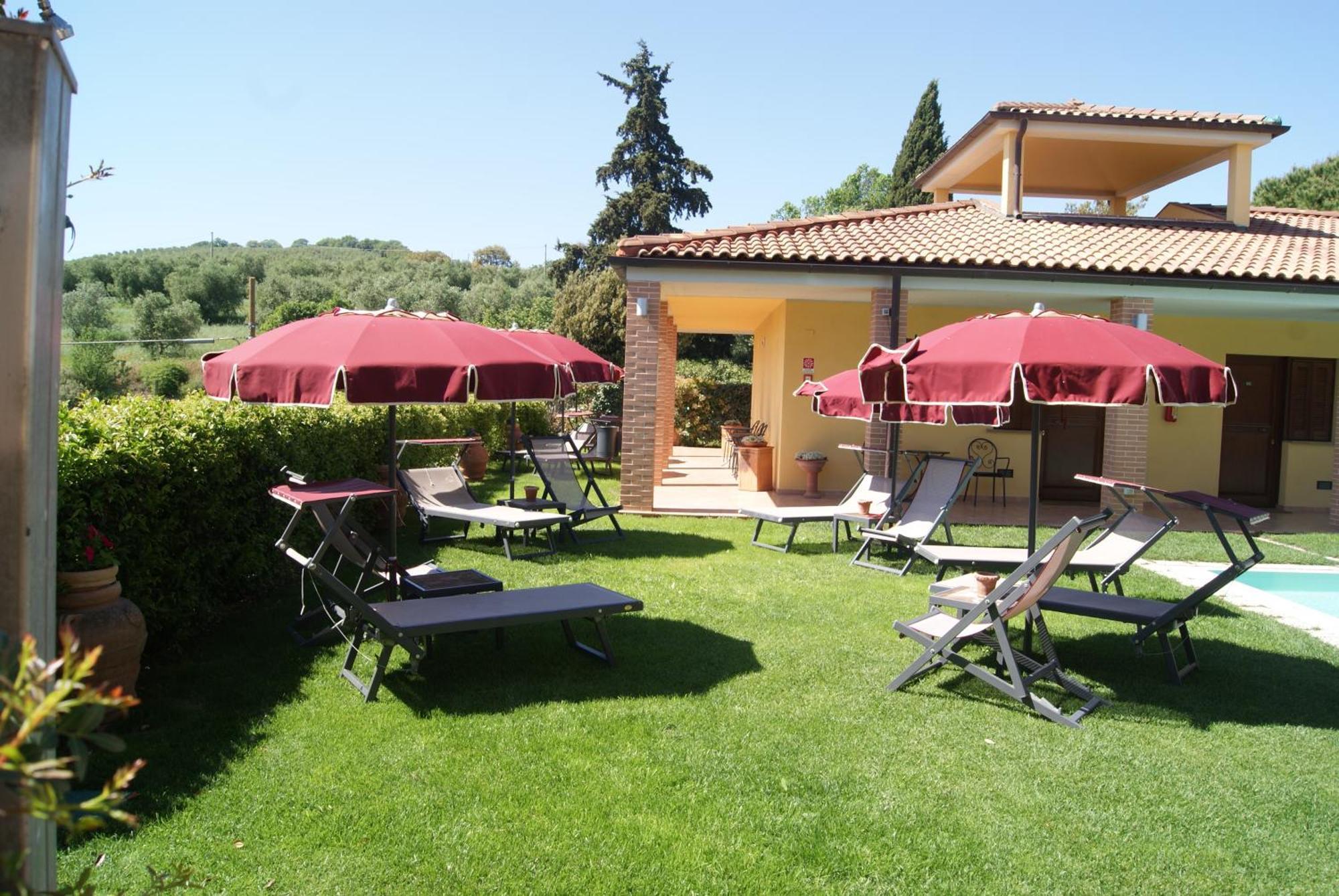 Hotel Ristorante Le Querciolaie Dei Ricci Fonteblanda Buitenkant foto