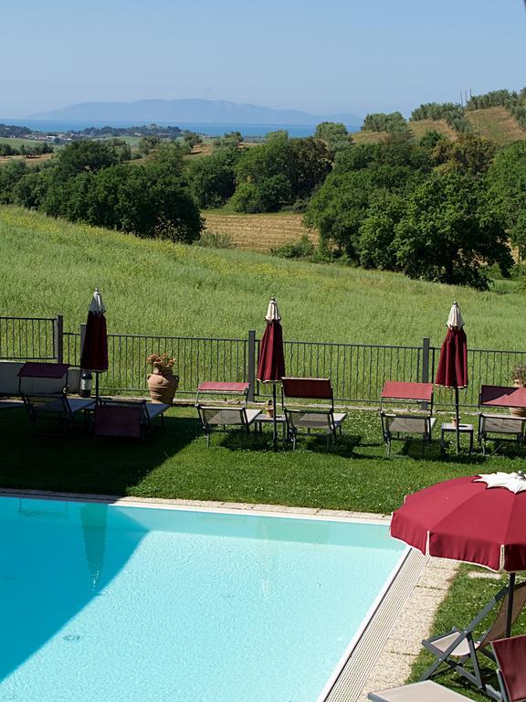 Hotel Ristorante Le Querciolaie Dei Ricci Fonteblanda Buitenkant foto
